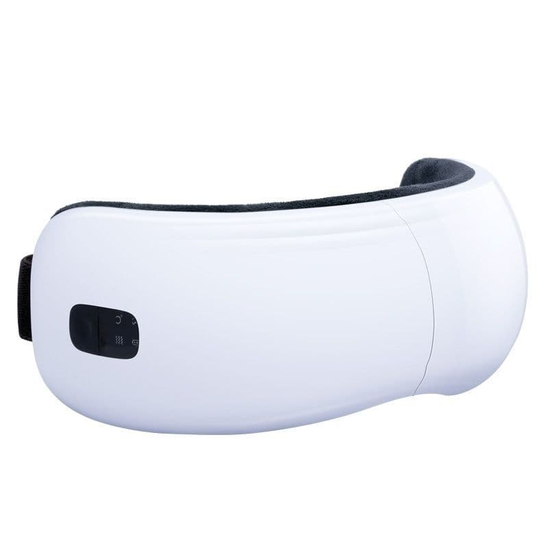 ZENOVUE Eye Massager masajeador ocular eléctrico blanco con bluetooth, presión de aire y calor terapéutico